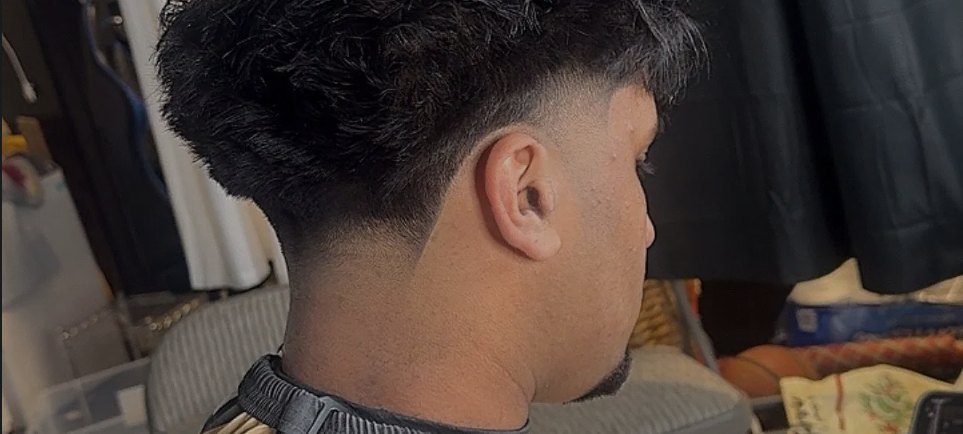 Clean back taper